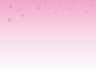 Bright pink and white stars background
