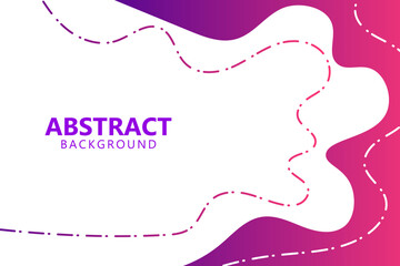 Abstract Purple Shapes Vector Art Colorful Modern Design