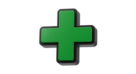 Fototapeta premium Emerald Sigil of Healing AI Generated