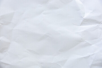 Crumpled paper texture crease natural background authenticity imperfection white sheet smooth matte paper unmarked symbolizing purity minimalism plain surface Paper art highlights organic fibers grain