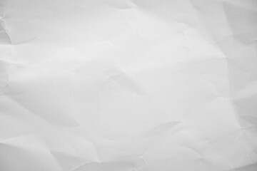 Crumpled paper texture crease natural background authenticity imperfection white sheet smooth matte paper unmarked symbolizing purity minimalism plain surface Paper art highlights organic fibers grain