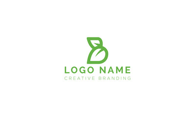 Minimalist B Logo for Branding and Identity.