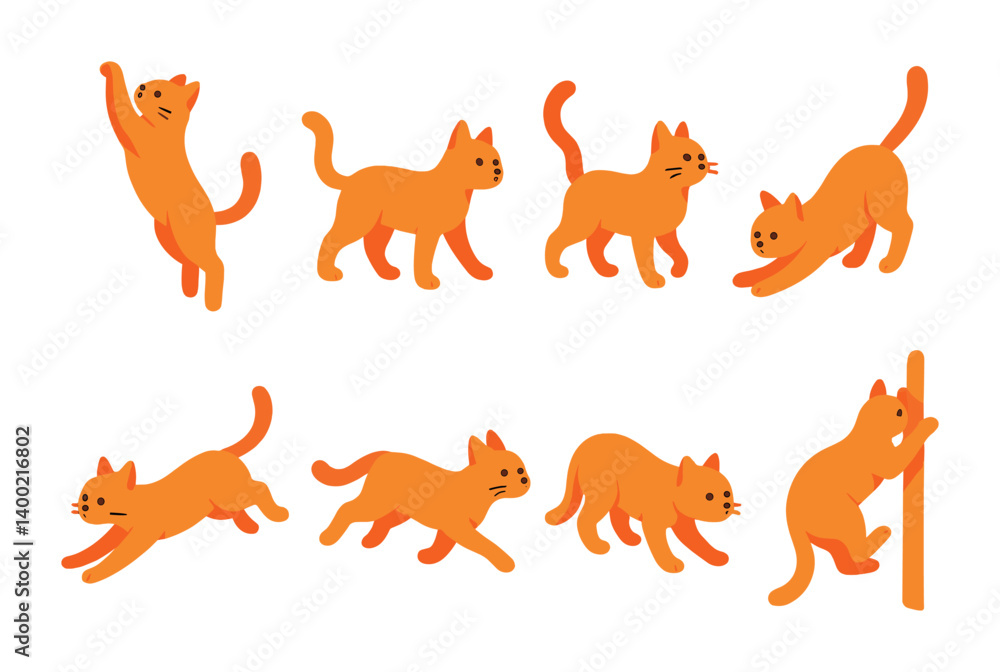 Poster isometric flat vector set of icons of email app features: tabbed inbox, categories, social tab, prom