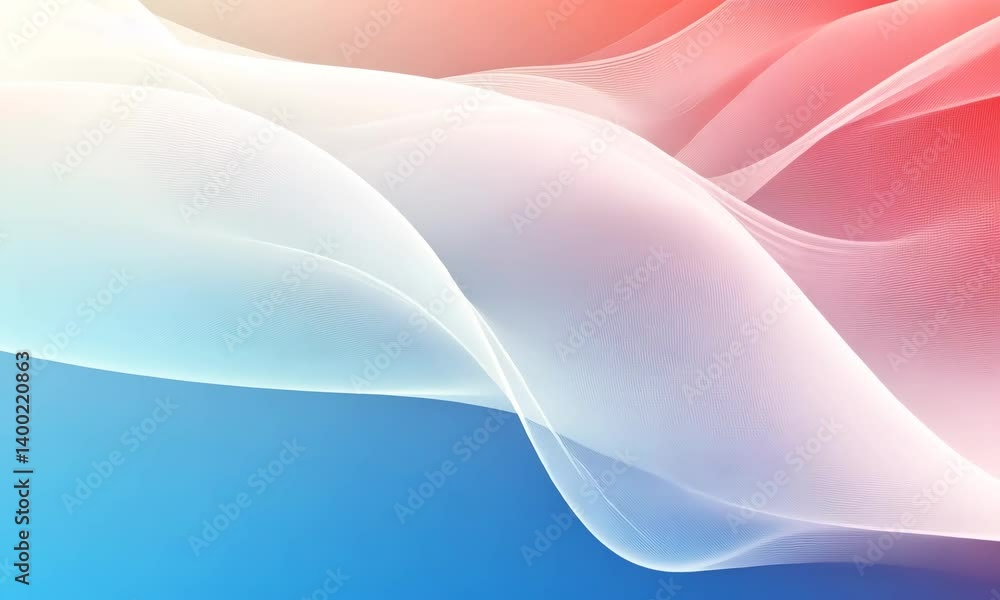 Poster abstract flowing wave patterns with vibrant gradients perfect for digital backgrounds