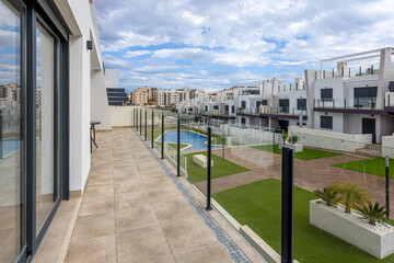 Modern Apartment Interior and Exterior