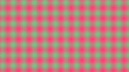 Soft pink and mint green checkered pattern