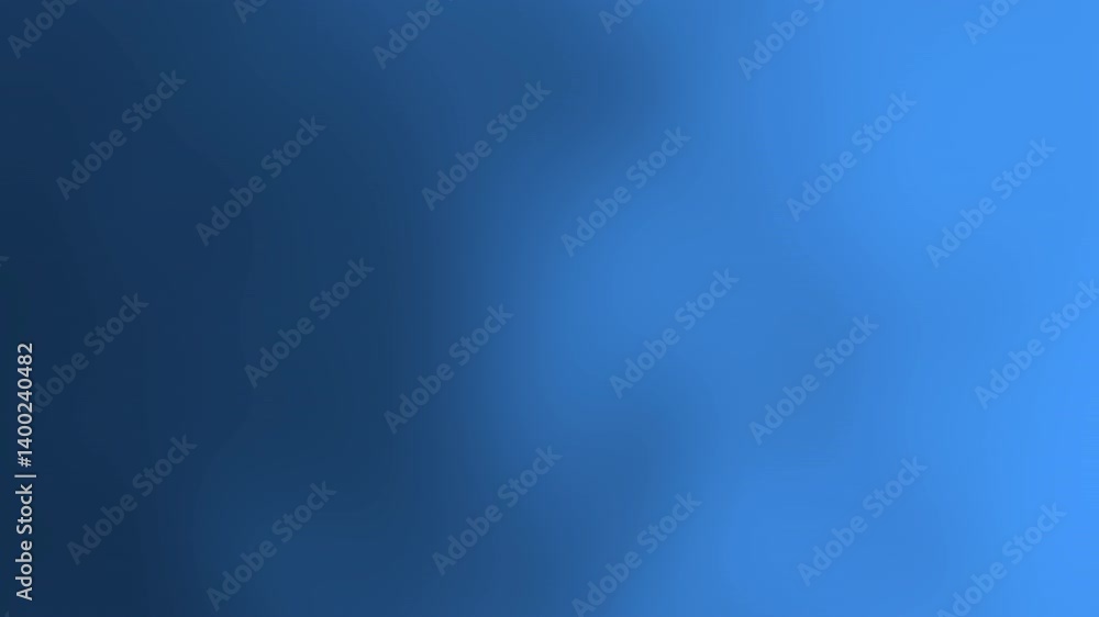 Poster a smooth gradient of blue tones creates a calming and serene background effect.