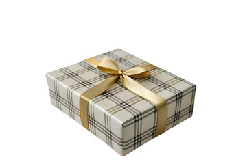 Present box on transparent background 