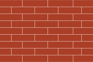 Red brick wall background