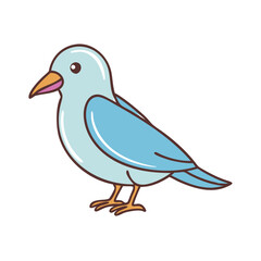 bird  icon, bird  vector illustration-simple illustration of bird , perfect for bird  logos and icons