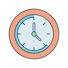 clock logo  icon, clock logo  vector illustration-simple illustration of clock logo , perfect for clock logo  logos and icons