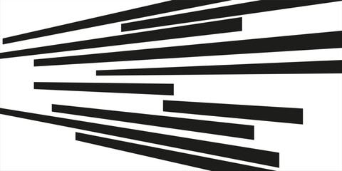 Comic book speed lines isolated on white background stripe effect style for manga speed frame, superhero action, explosion background. Motion line effect, pop