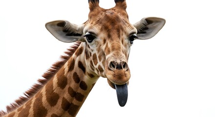 Naklejka premium Gentle Giant's Grin AI Generated
