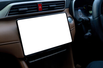 White screen on car touchscreen
