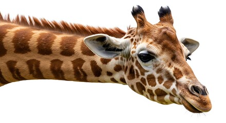 Obraz premium Gentle Giant's Gaze AI Generated