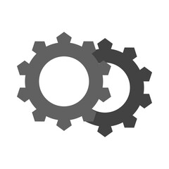Gear flat icon