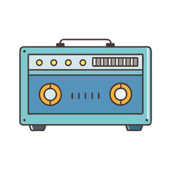 amplifier icon, amplifier vector illustration-simple illustration of amplifier, perfect for amplifier logos and icons