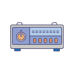 amplifier icon, amplifier vector illustration-simple illustration of amplifier, perfect for amplifier logos and icons