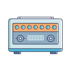 amplifier icon, amplifier vector illustration-simple illustration of amplifier, perfect for amplifier logos and icons