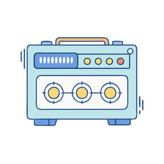 amplifier icon, amplifier vector illustration-simple illustration of amplifier, perfect for amplifier logos and icons