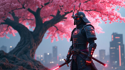 サイバー侍の立つ風景