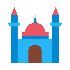 Hagia Sophia flat icon