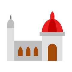 Florence Cathedral flat icon
