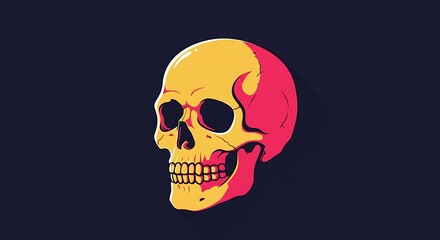 Crimson Hues, Golden Bone AI Generated