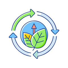 Obraz premium eco friendly icon, eco friendly vector illustration-simple illustration of eco friendly, perfect for eco friendly logos and icons