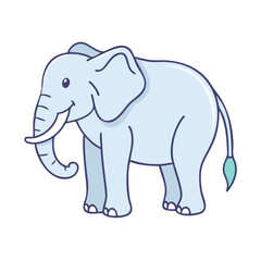 elephant icon, elephant vector illustration-simple illustration of elephant, perfect for elephant logos and icons