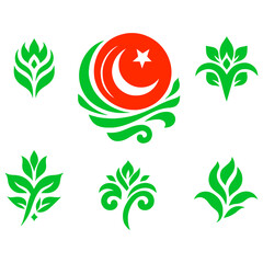 Centered floral mandala presenting harmonious abstract artistry and geometric precision