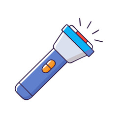 flashlight icon, flashlight vector illustration-simple illustration of flashlight, perfect for flashlight logos and icons