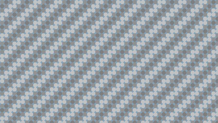 Abstract geometric pattern of circles and diagonal lines in light gray, medium gray, and light blue