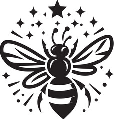 a bee vector