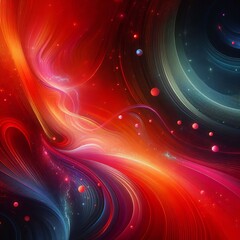 Obraz premium Vivid and pulsating neon accents