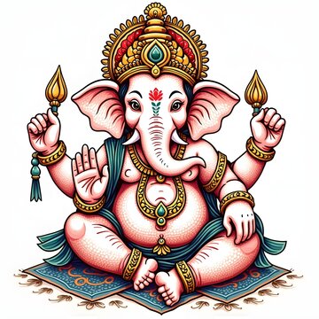 Pink Ganesha