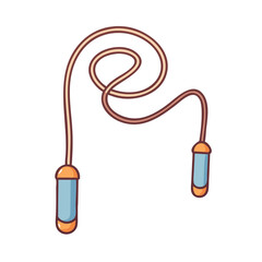 jump rope icon, jump rope vector illustration-simple illustration of jump rope, perfect for jump rope logos and icons