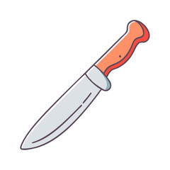 knife icon, knife vector illustration-simple illustration of knife, perfect for knife logos and icons