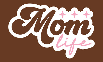 Mother’s Day Stickers Design
