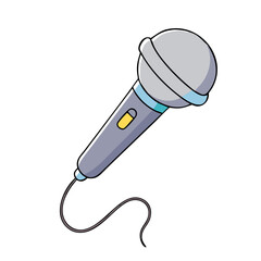 microphone icon, microphone vector illustration-simple illustration of microphone, perfect for microphone logos and icons