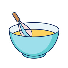 mixing bowl icon, mixing bowl vector illustration-simple illustration of mixing bowl, perfect for mixing bowl logos and icons