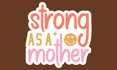 Mother’s Day Stickers Design
