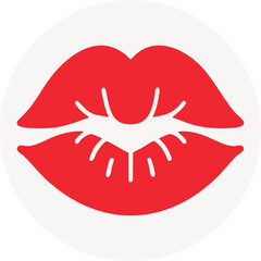 Kiss lips