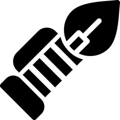 Prehistoric Predators Glyph Icon