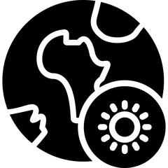 Global Innovation Glyph Icon