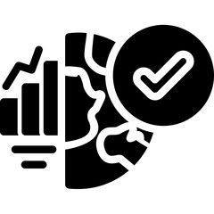 Global Integration Glyph Icon