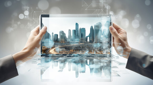 Imagining Tomorrow: A Digital Skyline