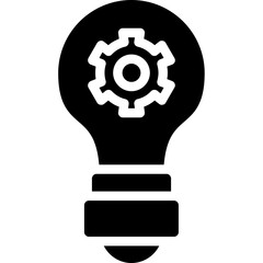 Motivation Initiative Glyph Icon