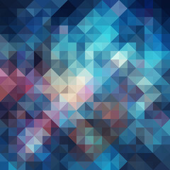 Colorful polygonal abstract background. Low poly effect. Polygon backdrop.
