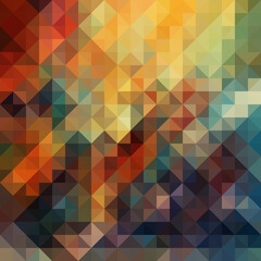 Colorful polygonal abstract background. Low poly effect. Polygon backdrop.